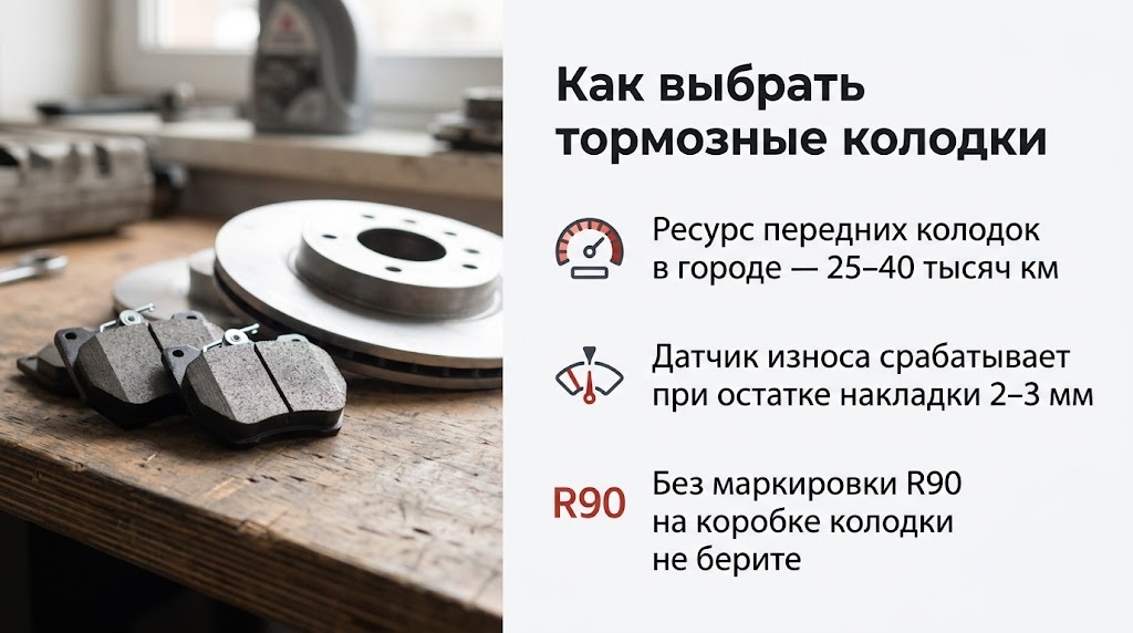 Как выбрать тормозные колодки